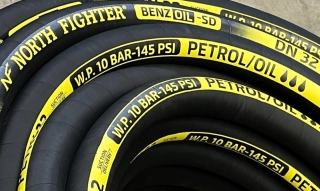 Sací a výtlačná hadice NF BENZON pro ropné produkty (oleje, nafta, benzín)